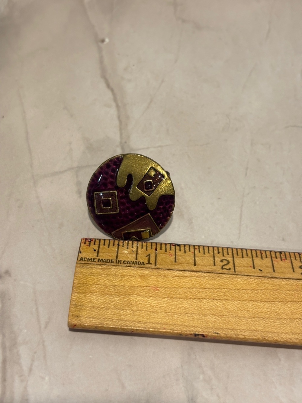 VINTAGE Adjustable Statement Ring - Picture 4 of 6